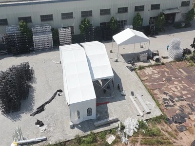 Large Event Tent Factory Test Assembly Before Delivery