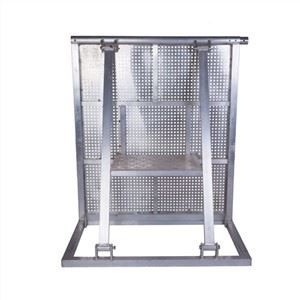 Top Safety Portable Foldable Road Fence Aluminum Barricade Folding Sliding Gates Airport Crowd Control Metal Expandable Barrier