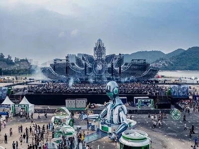 Ringlock Scaffolding For The 2026 VAC Music Festival